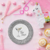 おもしろいTini Time Martiniカクテルパーティー ペーパープレート (パーティー)