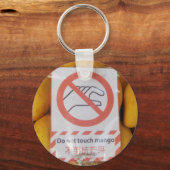 'おもしろいtouchマンゴー'の署名 キーホルダー (正面)