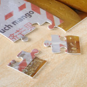 'おもしろいtouchマンゴー'の署名 ジグソーパズル (側面)