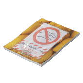 'おもしろいtouchマンゴー'の署名 ノートパッド (回転)