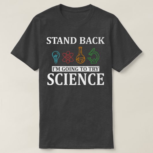 おもしろいTry Science Premium Tシャツ (デザイン正面)