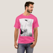 おもしろいUfo猫 Tシャツ (正面フル)