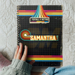 おもしろいVHSヴィンテージモノグラームスパイラルフォトノートブック ノートブック