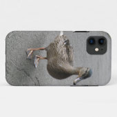 おもしろいWadling Duck iPhone 5ケース Case-Mate iPhoneケース (裏面(横))
