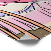 おもしろいWalrusのポスター ポスター (角)