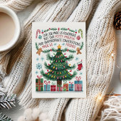 おもしろいWork Friend Co-worker Christmas Card シーズンカード