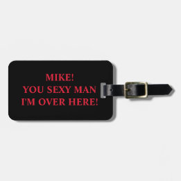 おもしろいYOU SEXY MAN Lagage Tag ラゲッジタグ
