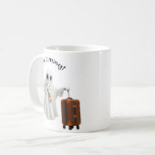 おもしろおばけの旅 コーヒーマグカップ (正面左)