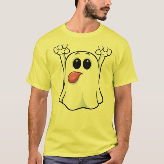おもしろおばけTシャツ 👻👻👻 Tシャツ (正面)