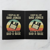 おもしろお父さんのジョーク集in dad-a-Base サンキューカード (内部)