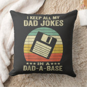 おもしろお父さんジョーク集 in dad-a-Base クッション (ブランケット)