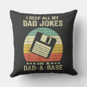 おもしろお父さんジョーク集 in dad-a-Base クッション (裏面)
