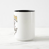 おもしろくてかわいいクマのコーヒー好きマグカップ マグカップ (中央)