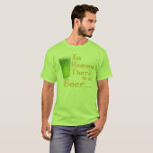 おもしろアイリッシュドリンキングTシャツ Tシャツ (正面フル)