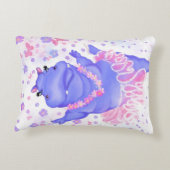 おもしろアクセントクッション バレリーナヒポ バレエダンサー アクセントクッション (裏面)