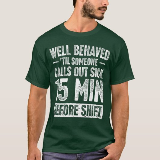 おもしろアシスタントゼネラルマネージャー おもしろビンテージ Tシャツ (正面)
