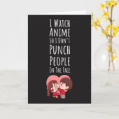 おもしろアニメカード ユーモア オタク かわいい皮肉 カード (黄色い花)