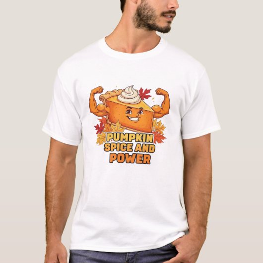 おもしろカボチャパイ感謝祭オーバーサイズTシャツ.p Tシャツ (正面)