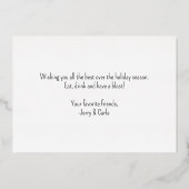 おもしろカメのダジャレロック クロコとロックしようぜ! 箔シーズンカード (裏面)