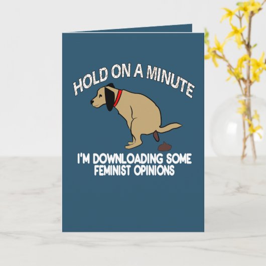 おもしろカードの意見をダウンロード中 カード (黄色い花)