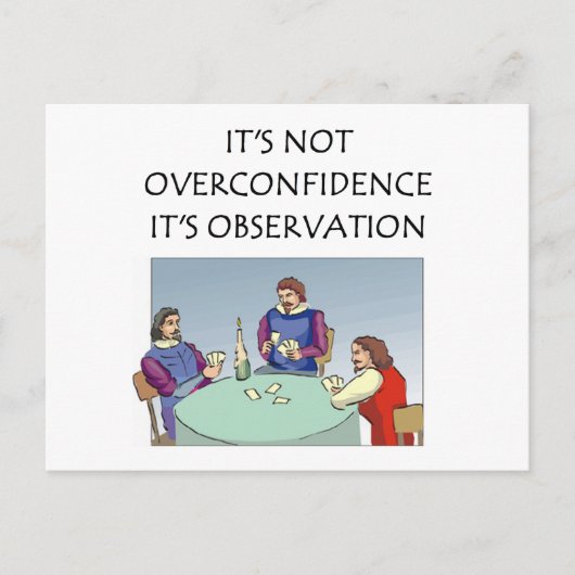 おもしろカード遊のジョーク ポストカード (正面)