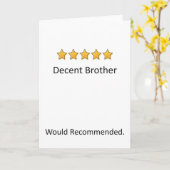 おもしろカード カード (黄色い花)