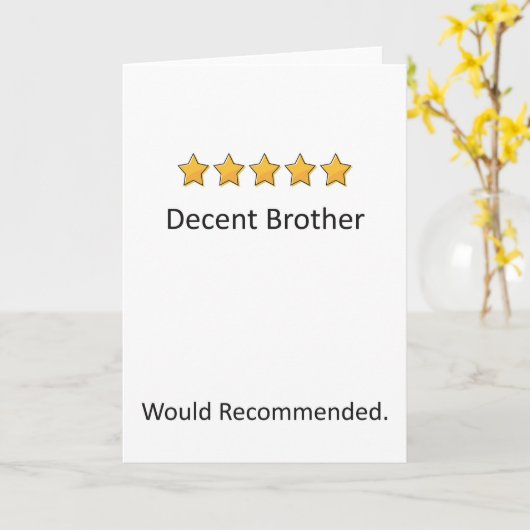 おもしろカード カード (黄色い花)