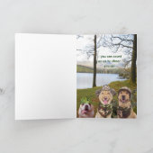 おもしろカード: Hunterまたは軍隊用 カード (内部)