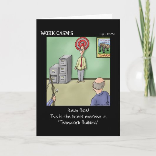 おもしろカード: Teamwork カード (正面)