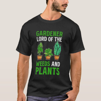 おもしろガーデナー 植物好き 園芸家 Tシャツ