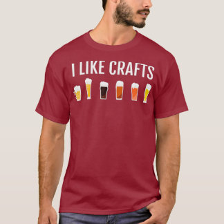おもしろクラフトビール愛飲者ギフト - クラフトナイト - Tシャツ