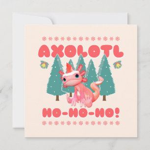 おもしろクリスマスアクアリウムのオオカミウコク! シーズンカード