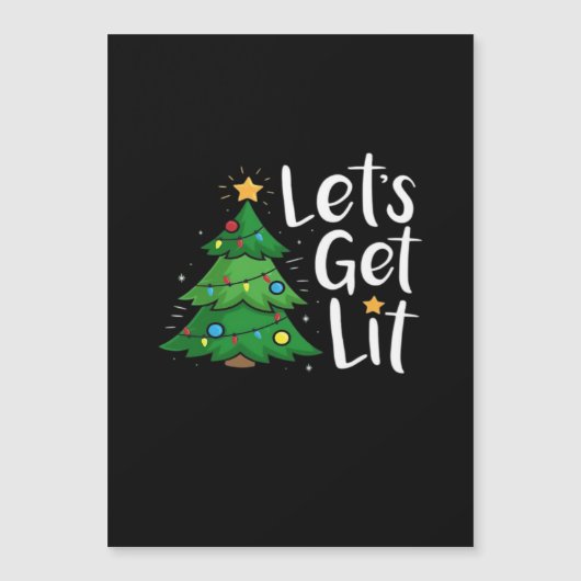 おもしろクリスマスツリーイルミネーション Let's Get Lit 面白クラシック (正面)