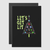 おもしろクリスマス Let's Get Lit (正面/裏面)