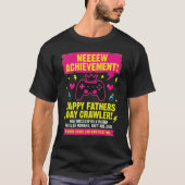 おもしろゲーマーパパ・アチーブメント・父の日 Tシャツ (正面)