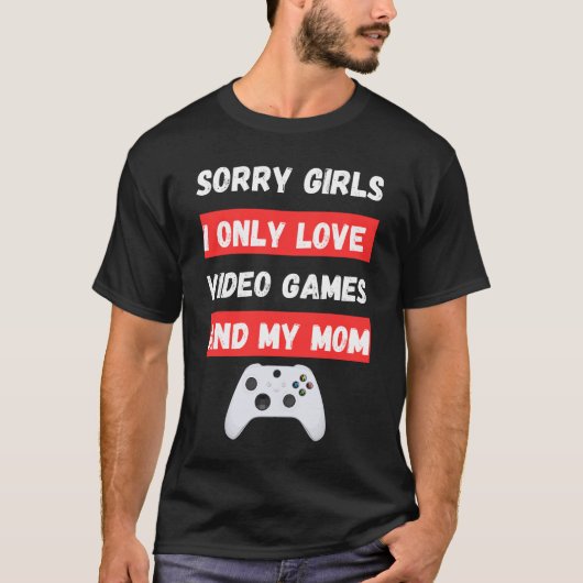 おもしろゲーマーTシャツ 少年用 Tシャツ (正面)