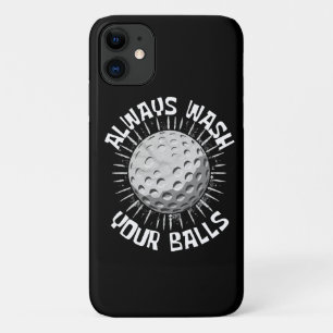 おもしろゴルフ iPhone 11 ケース