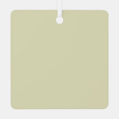 おもしろサンタクリスマス サンタはホーの出てもう出ない メタルオーナメント (裏面)