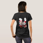 おもしろサンタジョークTシャツ Tシャツ (裏面フル)