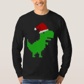 おもしろサンタT-Rex Tシャツ (正面)