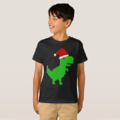 おもしろサンタT-Rex Tシャツ (正面フル)