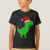 おもしろサンタT-Rex Tシャツ (正面)