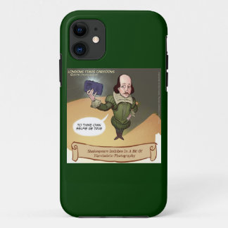 おもしろシェイクスピア・セルフィiPhone 5/5Sケース iPhone 11 ケース