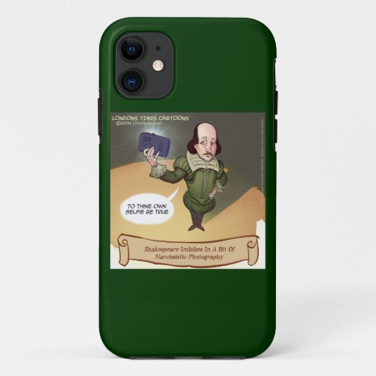 おもしろシェイクスピア・セルフィiPhone 5/5Sケース Case-Mate iPhoneケース (裏面)