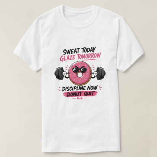 おもしろジムデザイン Tシャツ (デザイン正面)