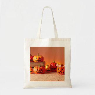 おもしろスカルハロウィントートバッグ トートバッグ