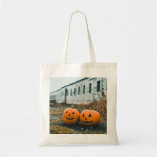 おもしろスカルハロウィントートバッグ トートバッグ