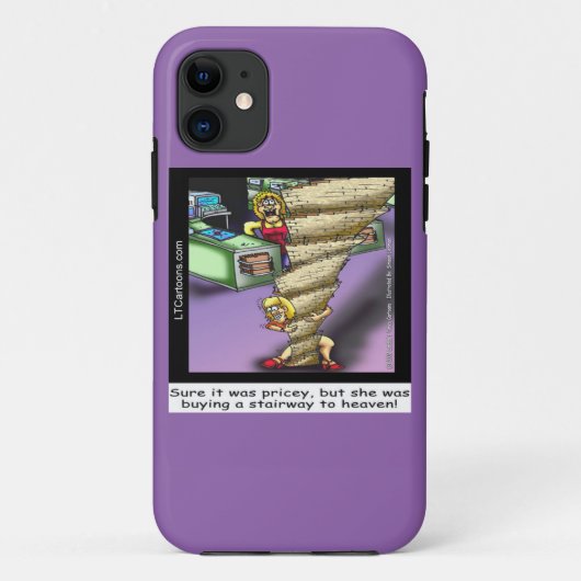 おもしろゼップ階段のスマートフォンケース Case-Mate iPhoneケース (裏面)