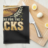 おもしろソフトボール兄弟おやつスポーツ キッチンタオル (四つ折り)