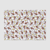 おもしろタイルの猿好き 薄葉紙 (正面)